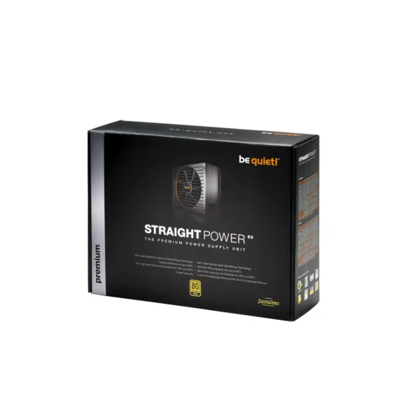 be quiet! Straight Power E9 power supply unit 500 W 20+4 pin ATX ATX Black