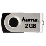 Hama “Rotate Mini” HighSpeed FlashPen USB flash drive 2 GB USB Type-A 2.0