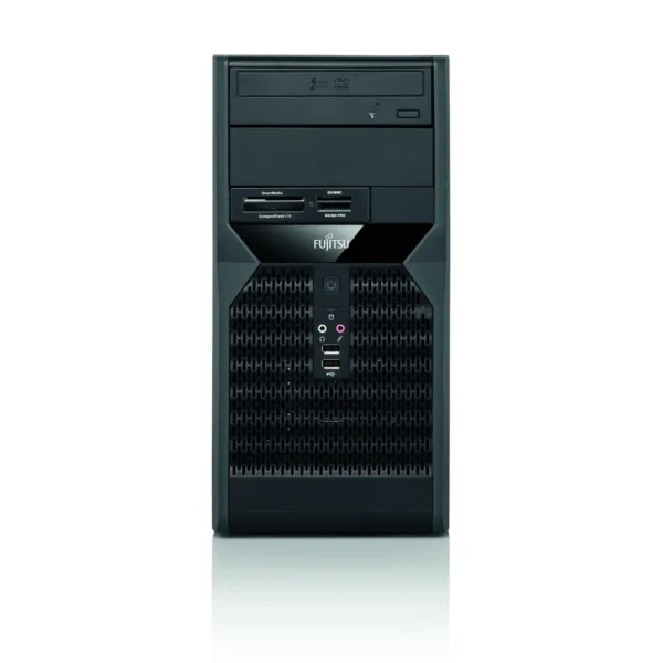 Fujitsu ESPRIMO P1500 Intel® Pentium® E5300 3 GB DDR2-SDRAM 500 GB Windows 7 Home Premium Micro Tower PC Black