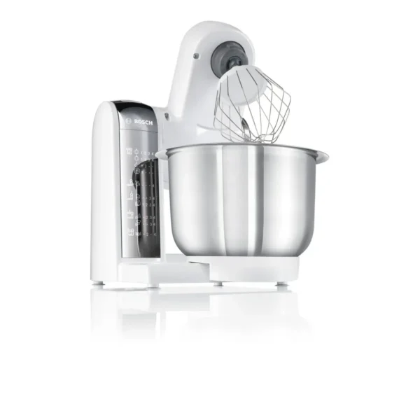 Bosch MUM48CR1 food processor 600 W 3.9 L Stainless steel, White