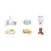 Bosch MUM48CR1 food processor 600 W 3.9 L Stainless steel, White