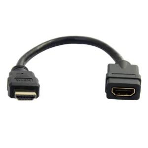 StarTech.com 6 in HDMI Extension Cable – Short HDMI Cable Male to Female – 4K HDMI Cable Extender – 4K 30Hz UHD HDMI Port Saver M/F – High Speed HDMI 1.4 – 28AWG – HDMI Dongle Extender