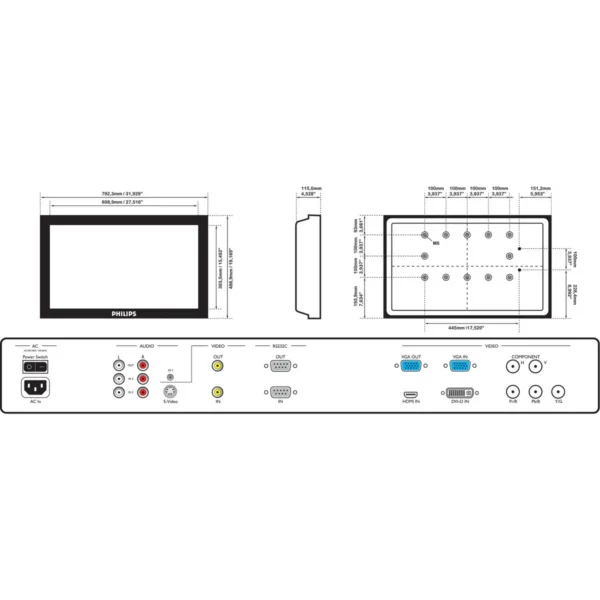 Philips LCD monitor BDL3215E/00