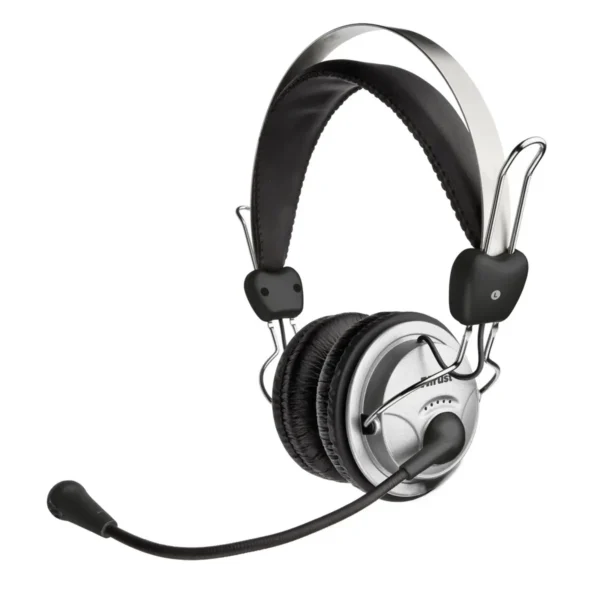 Trust Comfortline Headset Wired Black, Silver