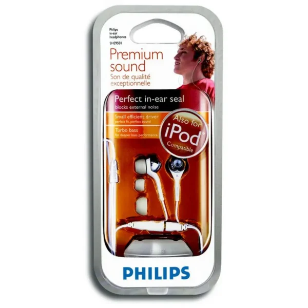 Philips SHE9501 In-Ear Headphones