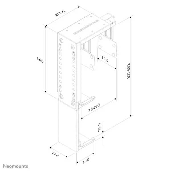 Neomounts cpu holder
