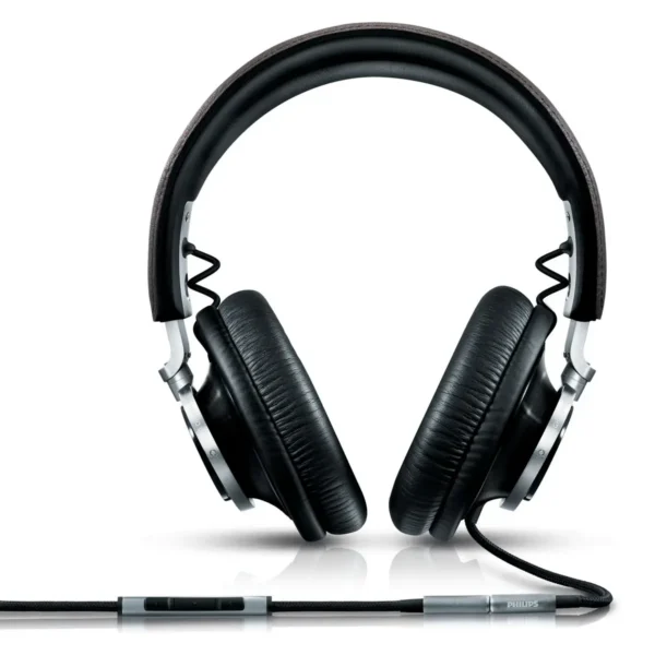 Philips Fidelio L1/28 headphones/headset Wired Head-band Aluminium, Black