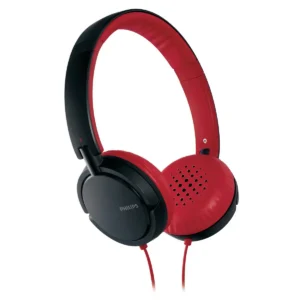 Philips SHL5000/28 headphones/headset Wired Head-band Black, Red