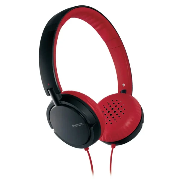 Philips SHL5000/28 headphones/headset Wired Head-band Black, Red