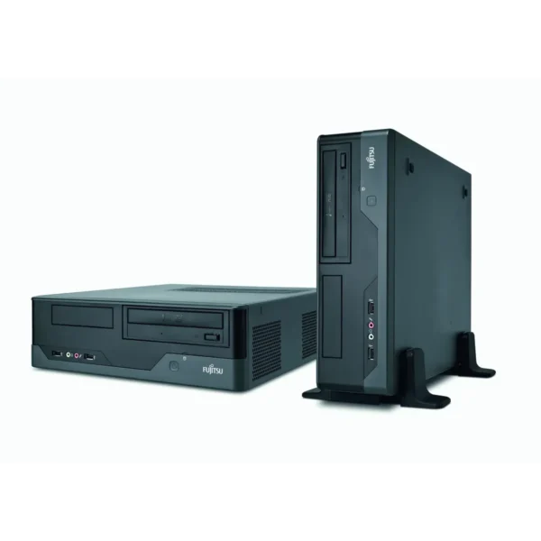 Fujitsu ESPRIMO E3520 Intel® Pentium® E5300 2 GB DDR2-SDRAM 160 GB Intel® GMA 4500M Windows 7 Professional SFF PC Black