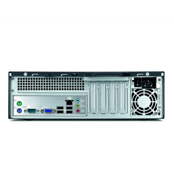 Fujitsu ESPRIMO E3520 Intel® Pentium® E5300 2 GB DDR2-SDRAM 160 GB Intel® GMA 4500M Windows 7 Professional SFF PC Black