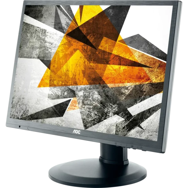 AOC 60 Series E2460PHU computer monitor 61 cm (24″) 1920 x 1080 pixels Full HD LCD Black