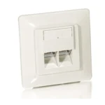 Equip Cat.6 German Modular Faceplate