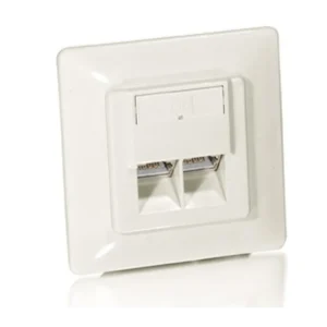 Equip Cat.6 German Modular Faceplate