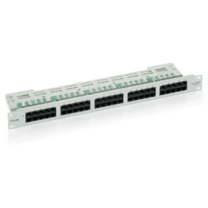 Equip 50-Port Cat.3 RJ45 ISDN Patch Panel, Light grey