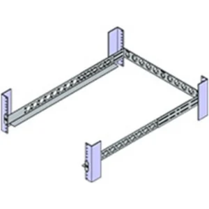 Origin Storage 1U Universal 4-post fixed server rails