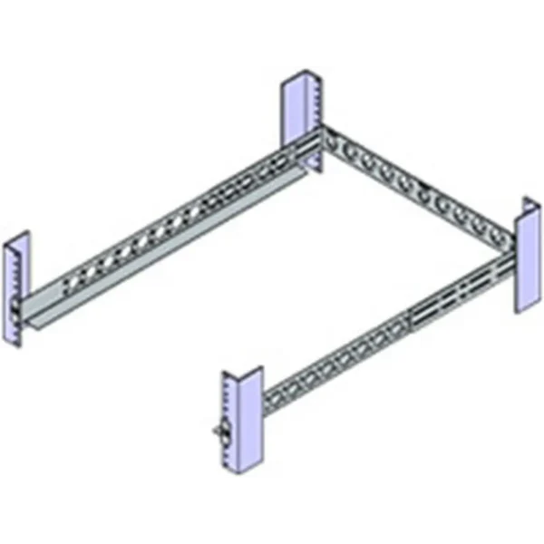 Origin Storage 1U Universal 4-post fixed server rails