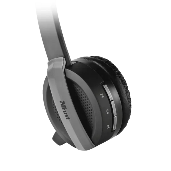 Trust eeWave S40 Headset Wireless Head-band Calls/Music Black