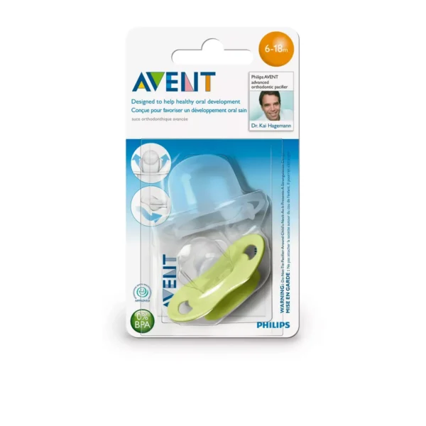 Philips AVENT Advanced orthodontic soothers SCF184/14