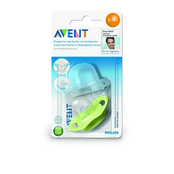 Philips AVENT Advanced orthodontic soothers SCF184/14