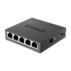 D-Link DGS-105 Unmanaged L2 Gigabit Ethernet (10/100/1000) Black