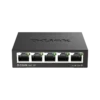 D-Link DGS-105 Unmanaged L2 Gigabit Ethernet (10/100/1000) Black