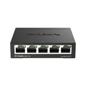 D-Link DGS-105 Unmanaged L2 Gigabit Ethernet (10/100/1000) Black