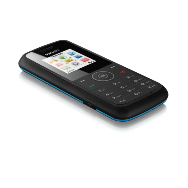 Philips CTE102BLK/00 mobile phone 3.56 cm (1.4″) 68.8 g Black Entry-level phone