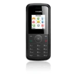Philips CTE102BLK/00 mobile phone 3.56 cm (1.4″) 68.8 g Black Entry-level phone