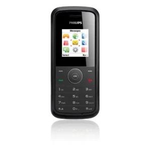 Philips CTE102BLK/00 mobile phone 3.56 cm (1.4″) 68.8 g Black Entry-level phone