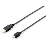 Equip USB 2.0 Type A to Mini-B Cable, 1.8m