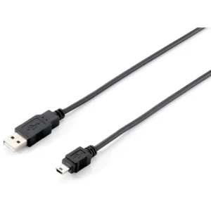 Equip USB 2.0 Type A to Mini-B Cable, 1.8m