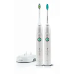 Philips Sonicare HealthyWhite Two rechargeable sonic toothbrushes HX6732/33