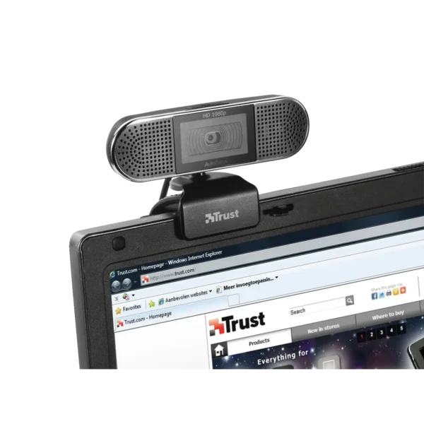 Trust Zyno webcam 1920 x 1080 pixels USB 2.0 Black