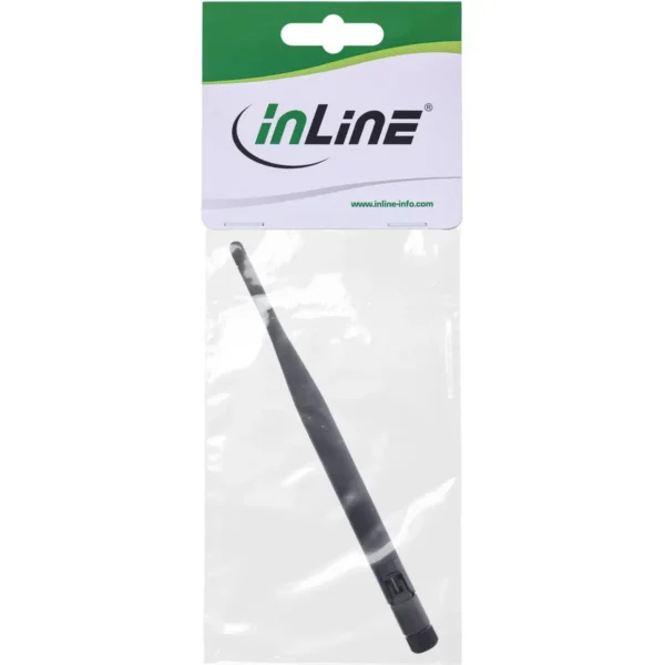 InLine WIFI Rubber Antenna for AP and Router R-SMA 5dBi