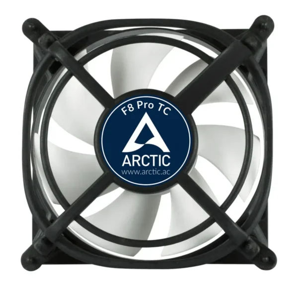 ARCTIC F8 Pro TC – 3-Pin Temperature-controlled fan with Pro case