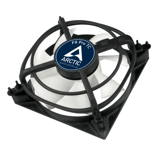 ARCTIC F8 Pro TC – 3-Pin Temperature-controlled fan with Pro case