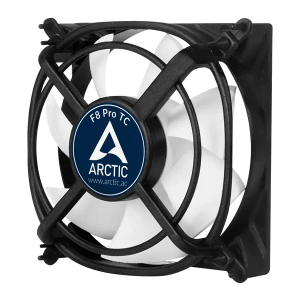 ARCTIC F8 Pro TC – 3-Pin Temperature-controlled fan with Pro case