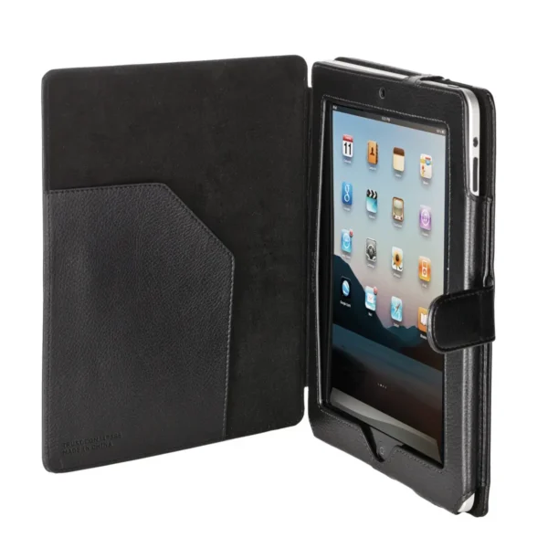 Trust Protective Folio Case for iPad 2 Black