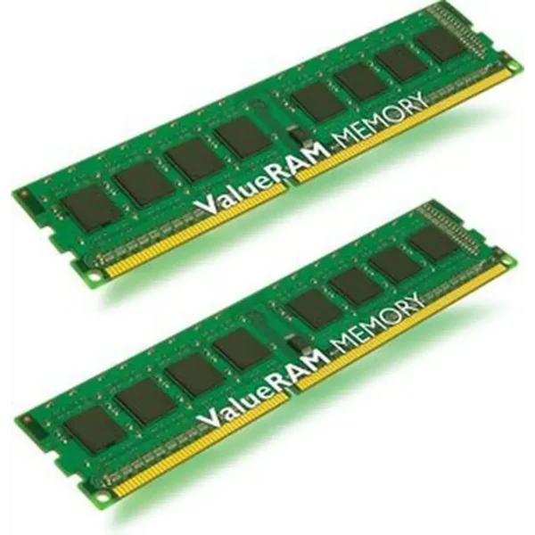 Kingston Technology ValueRAM 4GB 1333MHz DDR3 Non-ECC CL9 DIMM memory module 2 x 2 GB
