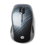 HP Wireless Comfort (Titanium) Mobile mouse RF Wireless Laser