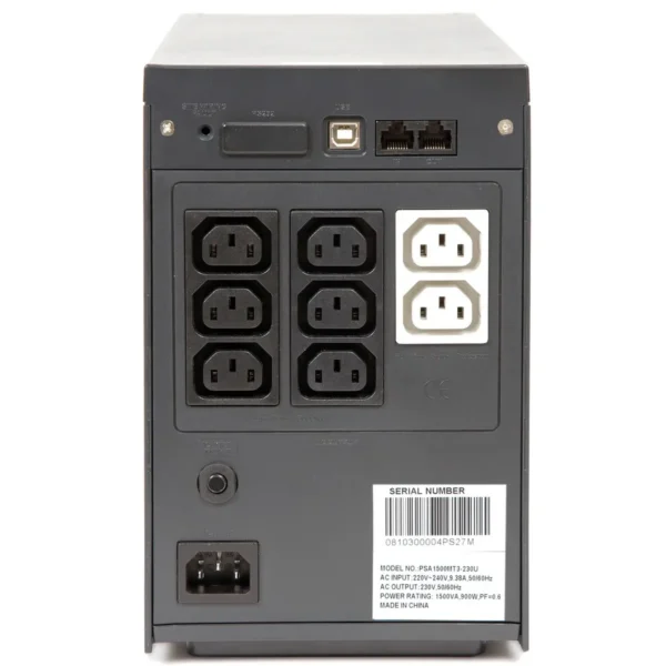 Vertiv Liebert PSA 1000VA uninterruptible power supply (UPS) Line-Interactive 1 kVA 600 W 8 AC outlet(s)