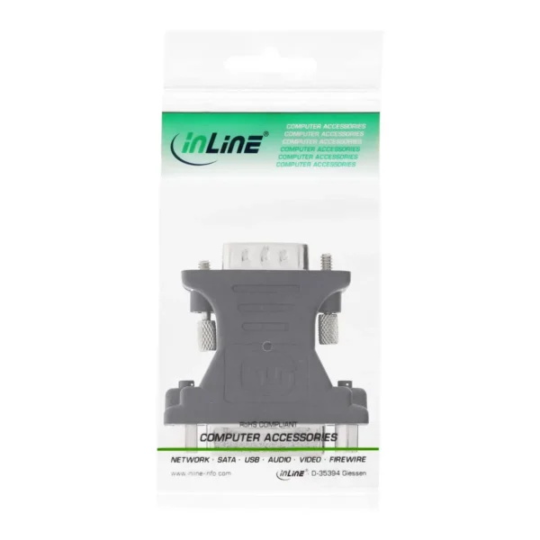 InLine DVI-A Adapter DVI 24+5 female / HD15 male