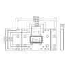 Multibrackets M VESA Wallmount II Silver 50×50 75×75 100×100 200×100