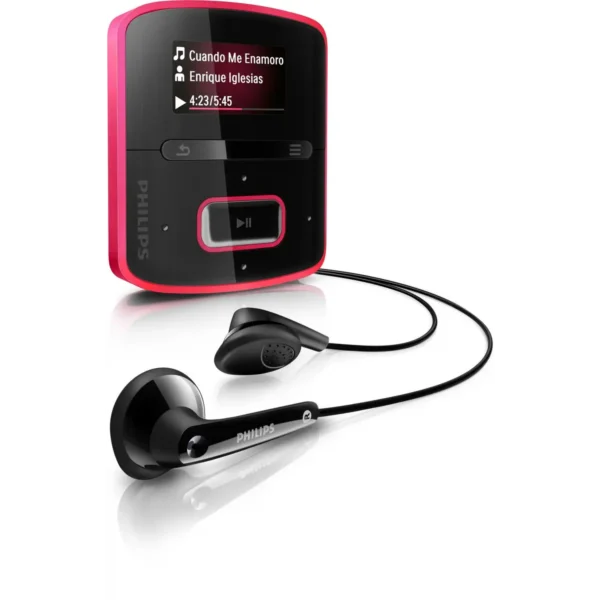 Philips GoGear SA3RGA04P/97 MP3/MP4 player MP3 player 4 GB Black, Pink