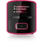 Philips GoGear SA3RGA04P/97 MP3/MP4 player MP3 player 4 GB Black, Pink