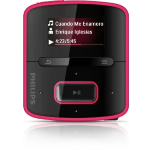 Philips GoGear SA3RGA04P/97 MP3/MP4 player MP3 player 4 GB Black, Pink