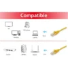 Equip Cat.6 S/FTP Patch Cable, 20m, Yellow