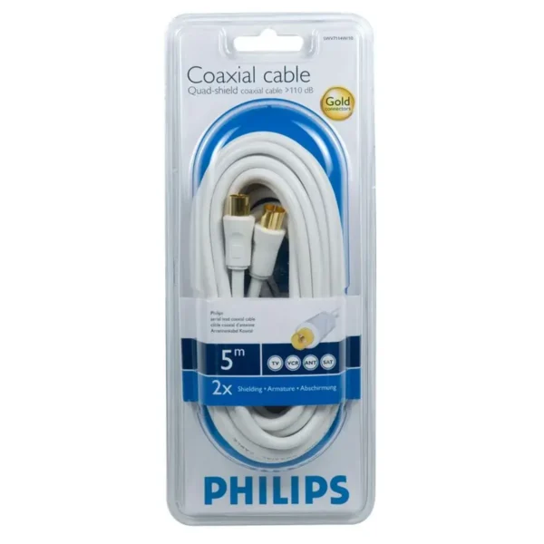 Philips PAL coax cable SWV7114W/10