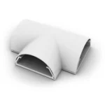 Multibrackets M Cable Cover T Joint 33mm White